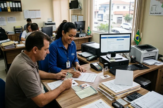 Despachante ajudando na renovação de CNH em Paulínia.